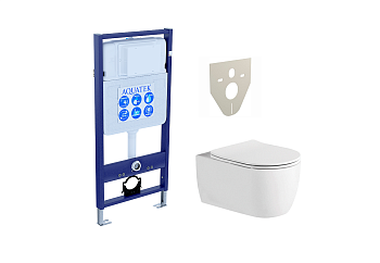 Сет унитаз + инсталляция Aquatek Set AQUATEK ЕВРОПА New